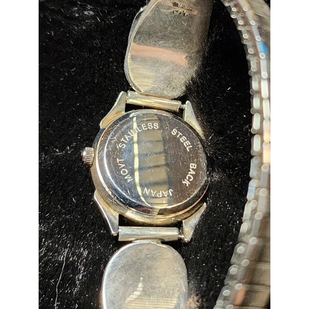 Navajo Michael Perry MP Sterling Silver Malachite Liberty Watch Vintage Running